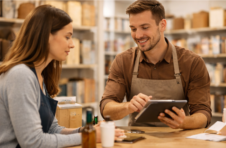 Fra butik til forretning